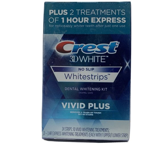 Crest Other Crest 3d White Whitestrips Vivid Plus Teeth Whiten